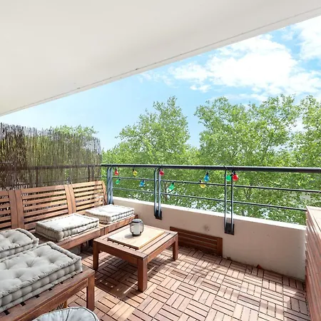 アパート T2 Centre-ville Parking Terrasse Climatisation